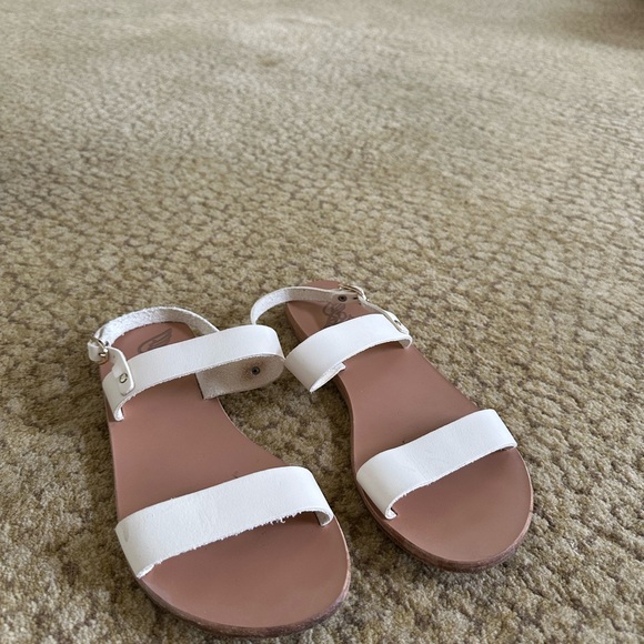 Ancient Greek White Clio Sandal - Picture 5 of 7